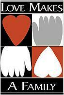 Love Makes a Family Logo